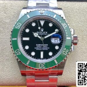 ロレックスサブマリーナM126610LV-0002カーミットVSファクトリーブラックダイヤル