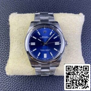 ロレックスオイスターパーペチュアルM124300-0003 41MM 1:1ベストエディションクリーンファクトリーブルーダイヤル