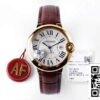 2 33 a4ca1b65 1fec 4034 bc39 fc88c43af51e Réplica Ballon Bleu De Cartier 42MM W6900551 Best Edition AF Factory Mostrador prateado