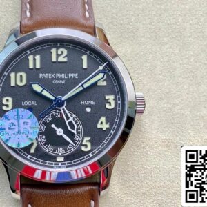 Patek Philippe Calatrava 5524G-001 1:1 Best Edition GR Factory V2 Brown Strap