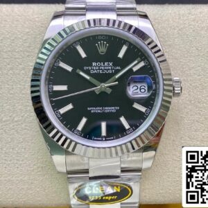Rolex Datejust M126334-0017 41mm Oyster Strap Clean Factory White Dial