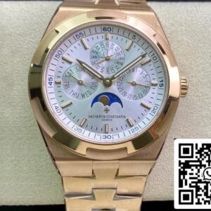 ヴァシュロン・コンスタンタン オーヴァーシーズ 4300V/120R-B064 1:1 ベスト・エディション 8F ファクトリー シルバーホワイト文字盤