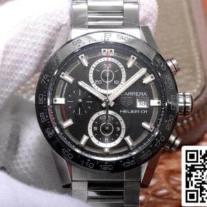 TAG Heuer Carrera CAR201Z.BA0714 1:1 Mejor Edición XF Factory Bisel de cerámica