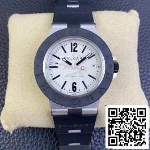 ブルガリ アルミニウム スティーブ・アオキ 103539 1:1 ベストエディション BVファクトリー ホワイトダイヤル