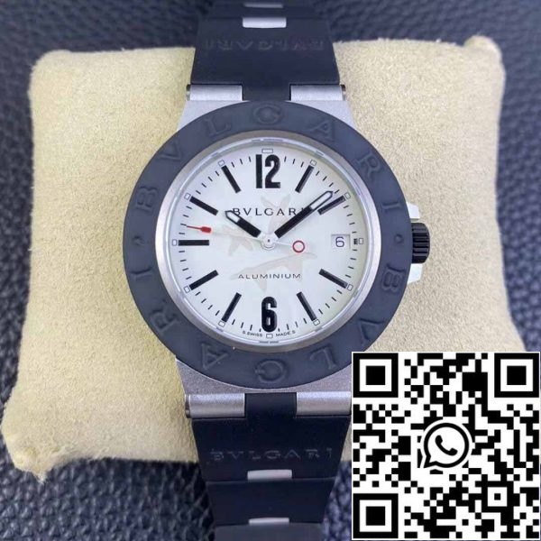 2 42 dd3e49b4 facf 4a67 aa3e e8c197d99055 Bvlgari aluminij Steve Aoki 103539 1:1 Best Edition BV Factory White Dial