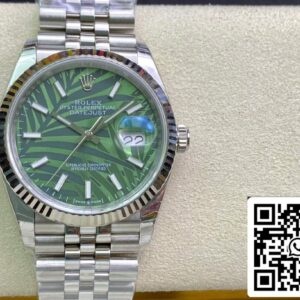 Rolex Datejust M126234-0047 1:1 Best Edition EW Factory Olive Green Dial