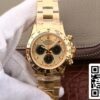 2 44 ae8efe8a 03b5 4f97 9d54 00c19508740b Rolex Daytona 116508 1:1 Best Edition JH Factory Yellow Gold Black Chronograph
