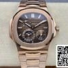 Patek Philippe Nautilus 5712/1R-001 1:1 Best Edition GR Factory Rose Gold