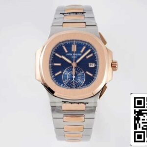 Patek Philippe Nautilus 5980/1AR-001 1:1 Best Edition 3K Factory V2 Blue Dial