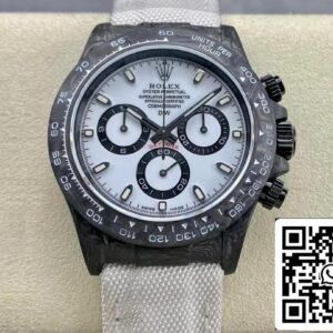 Rolex Daytona Cosmograph Diw Custom Version 1:1 Best Edition Noob Factory Hvid urskive