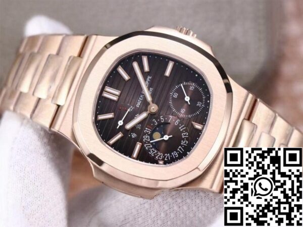 2 4 5d2a8b5d 590e 48a6 8b51 a641ec6ec93d Patek Philippe Nautilus 5712/1A-001 1:1 Best Edition PF Factory Rose Gold Swiss Mechanizm