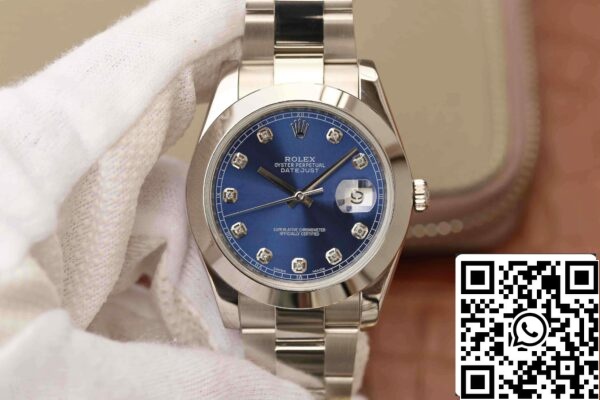 2 4 6779b71a 7d3a 4896 9ff3 cd7464cc99af skálázott Rolex Datejust M126300 1:1 Best Edition EW Factory kék számlap