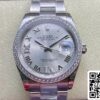 2 4 bd11ecd1 5491 4e84 af3b 4327f8cdeca3 Rolex Datejust M126284RBR-0022 1:1 Best Edition EW Factory Quadrante Argento
