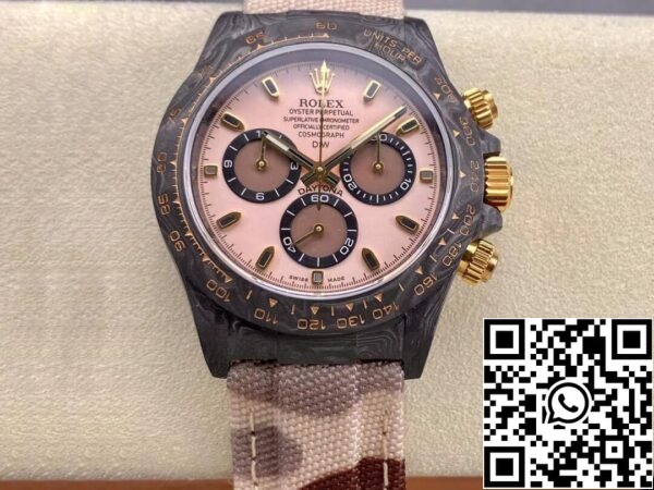 2 50 f354823b 5877 4c9d ba69 16a559f1941f Rolex Daytona Cosmograph Diw Custom Version 1:1 Best Edition Noob Factory Carbon Fiber tapauksessa