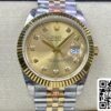 Rolex Datejust M126333-0012 1:1 Best Edition GM Factory Yellow Gold