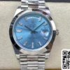 Rolex Day Date 228206 1:1 Best Edition EW Factory Ice Blue Dial