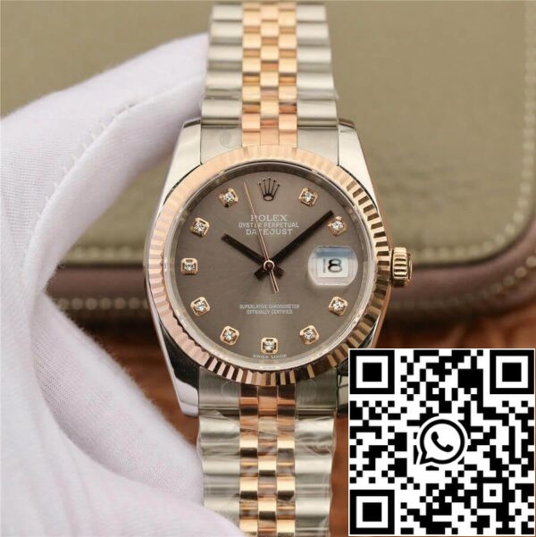 2 57 27c3a4fb e69a 4ccb 93c8 530a4f1d2b94 Rolex Datejust 116231 1:1 Najboljša izdaja GM Factory Diamond-set Dial