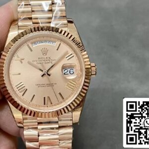 Rolex Day Date M228235-0001 1:1 Best Edition GM Factory Rose Gold V2