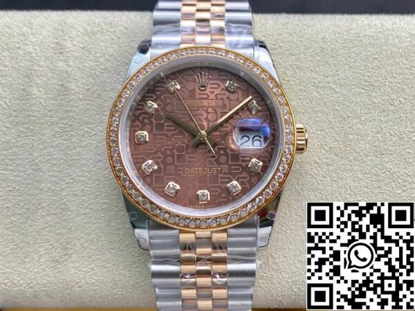 2 60 5ae8cb7a 8142 4D1A 9B89 CD73E578421e 롤렉스 데이트저스트 M126281RBR-0013 1:1 베스트 에디션 BP 팩토리 브라운 다이얼