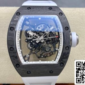 リシャール・ミル RM-055 1:1 ベストエディション BBRファクトリー ホワイトストラップ