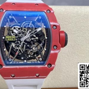 リシャール・ミル RM35-02 1:1 ベスト・エディション T+ ファクトリー NTPT カーボンファイバー ホワイトストラップ