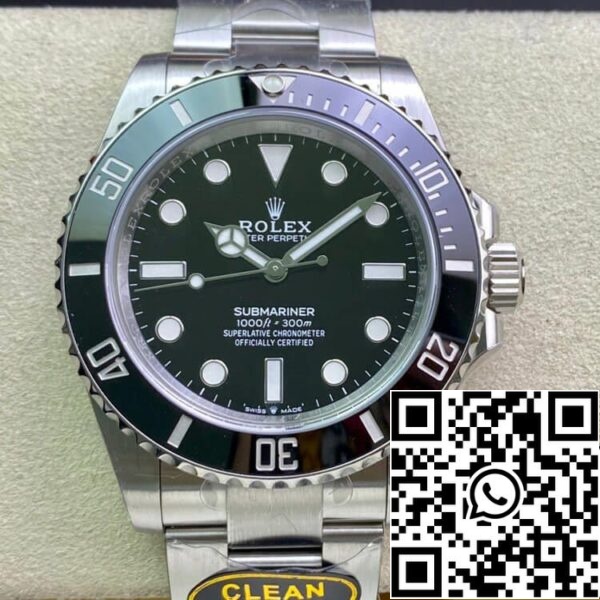 2 63 771e9d34 6135 48eb b3ff e0367df1bceb Rolex Submariner M124060-0001 41MM нет даты 3230 механизм чистый заводской черный циферблат