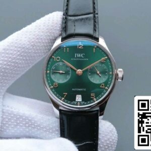 IWC ポルトギーゼ IW500708 1:1 ベスト・エディション ZFファクトリー V5 グリーン文字盤