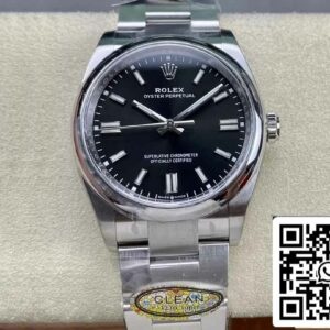 Rolex Oyster Perpetual M126000-0002 36MM 1:1 Best Edition Clean Factory Black Dial