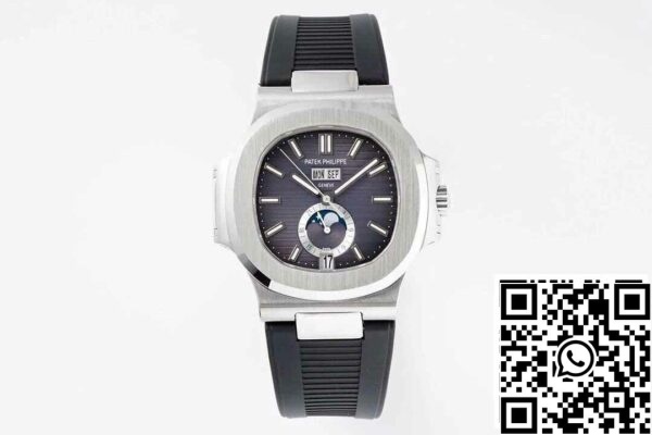 2 67 e2055c66 cfec 4b0f a3c5 4d3dd1fd290b Patek Philippe Nautilus 5726A-001 1:1 Best Edition PPF gyári gumiszíj Patek Philippe Nautilus 5726A-001 1:1 Best Edition PPF gyári gumiszíj