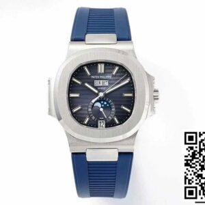 パテックフィリップノーチラス5726/1A-014 1:1ベストエディションPPFファクトリーブルーブラックグラデーションダイヤル