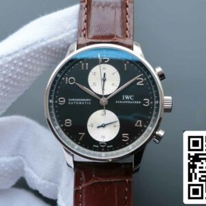 IWC ポルトギーゼ IW371404 1:1 ベスト・エディション ZFファクトリー V7 ブラック文字盤