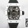 2 70 2abeb4aa e6b6 4eba aade a2665556bd80 Richard Mille RM12-01 Tourbillon 1:1 Best Edition RM Factory Black Rubber Strap