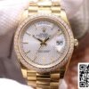 2 74 1589914f a932 45f4 b6ea e2c68b66600d Rolex Day Date M228348RBR-0005 1:1 Best Edition EW Factory 18ct Gold