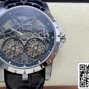 Roger Dubuis Excalibur RDDBEX0396 1:1 Best Edition YS Factory Skeleton Double Tourbillon Dial