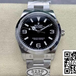 ロレックスエクスプローラーM124270-0001 36MM 1:1ベストエディションクリーンファクトリーブラックダイヤル