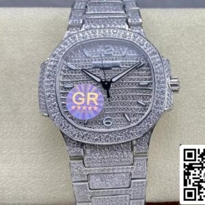 Patek Philippe Aquanaut 7118/1450G-001 1:1 Best Edition GR Factory Diamond Dial