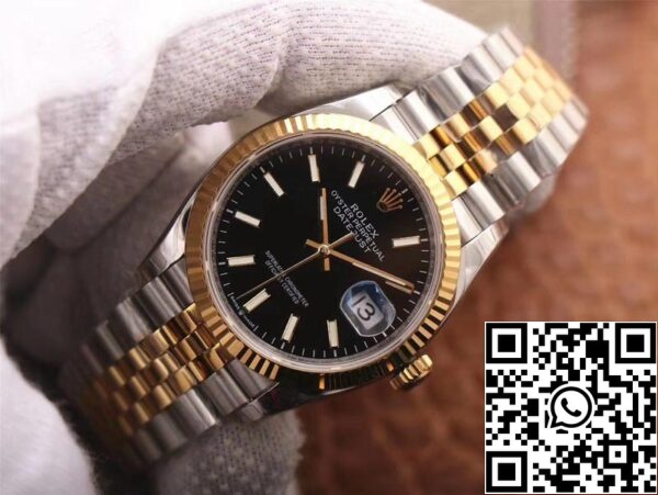 2 81 c9f064d9 5678 4d6a 8e03 372fbb434b83 Rolex Datejust 126233 1:1 Best Edition EW Factory Black Dial Swiss ETA3235