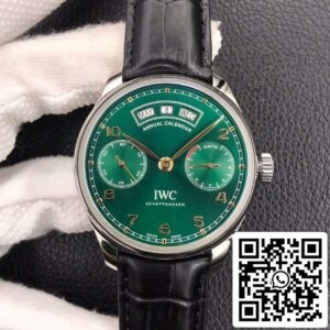 IWC ポルトギーゼ IW503510 1:1 ベスト・エディション ZFファクトリー・グリーン・ダイヤル