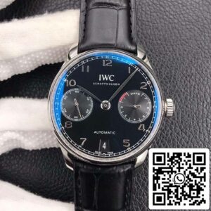 IWC ポルトギーゼ IW500109 1:1 ベスト・エディション ZFファクトリー ブラック文字盤