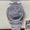 Rolex Datejust M126200-0018 36MM 1:1 Best Edition VS Factory Quadrante grigio