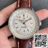 Breitling Navitimer 1 A17326211G1P2 1:1 Best Edition V7 Factory Quadrante argento