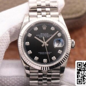 Rolex Datejust M126234-0027 1:1 Best Edition EW Factory Black Dial
