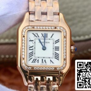 パンテール ドゥ カルティエ WJPN0009 27MM 1:1 ベストエディション 8848 ファクトリー ダイヤモンド セッティング ベゼ