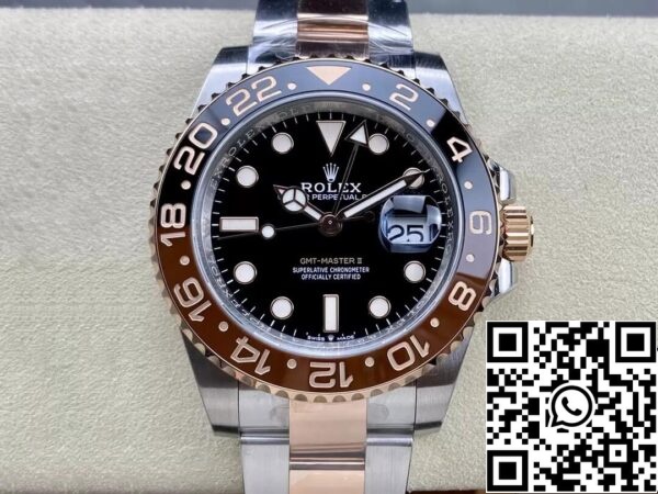 2 9 48e6b377 9670 46e1 8120 5c9dbbb6c3d6 롤렉스 GMT 마스터 II M126711chnr-0002 1:1 베스트 에디션 C+ 팩토리 로즈 골드