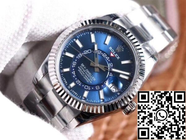 3 123 6c94b660 c513 4f9d 91bb 4a74f928beba Rolex Sky Dweller M326934-0003 Best 1:1 Edition Noob Factory kék számlapja