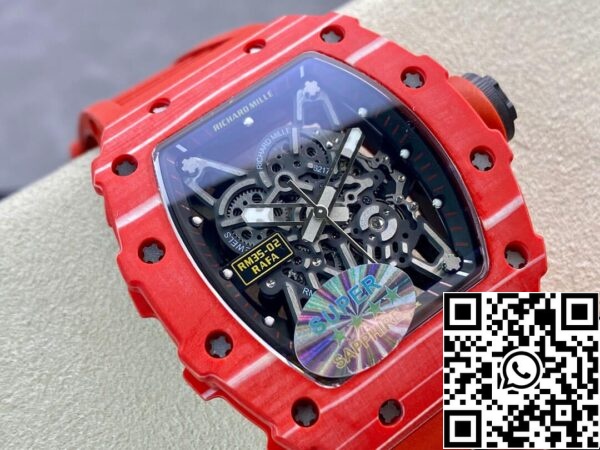 3 13 ad703a77 f20b 4698 85a4 61ce461a0ff4 Richard Mille RM035-02 1:1 Best Edition RM Factory Cassa Rossa