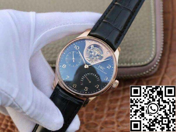 3 148 9e0b7aa5 180b 4ffe 87bb b514dc598e7e IWC 포르투기저 IW504210 투르비옹 18K 로즈 골드 1:1 베스트 에디션 스위스 오토매틱 컴플리케이션 투르비옹 무브먼트