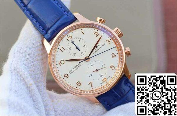 3 152 93fab91a f3d3 4e56 83ae 15deb0026d96 IWC Portuguese ZF Factory 1:1 Best Edition Correa azul