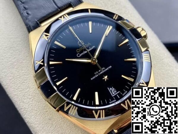 3 1 4e2471a6 ec59 47f6 a99b 70de2a1d6d7d SBF Omega Constellation 131.63.41.21.01.001 1:1 Best Edition VS Factory Μαύρο καντράν
