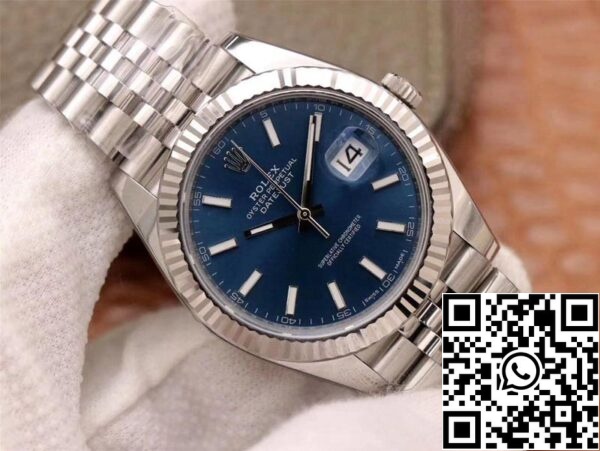 3 1 EC586AFD 8EBA 48F4 974E D24D0017504C 롤렉스 데이트저스트 126334 1:1 베스트 에디션 AR 팩토리 블루 다이얼 스위스 ETA2824